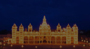mysuru palace light view