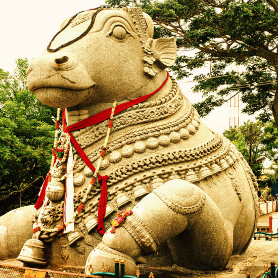 Nandi Statue near Chamundi Hills