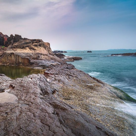 Basalt Rocks at St Marys Island near Mangalore
