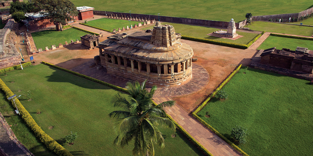 Aihole durga hindu temple