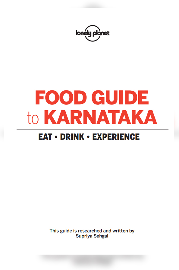 Food Guide to Karnataka